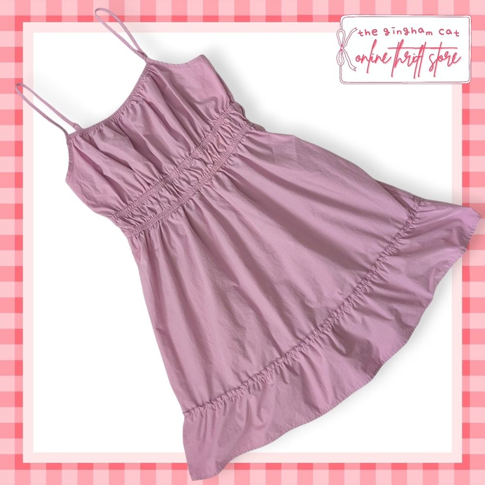 nwot || mauve mini dress (medium)